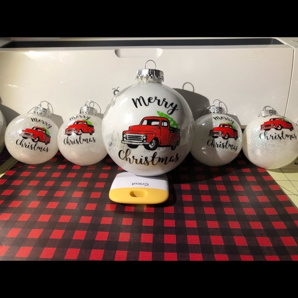 Vintage Christmas Truck Ornament - Picture 6 of 6